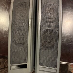 Bose Dual Gray Audio Speakers